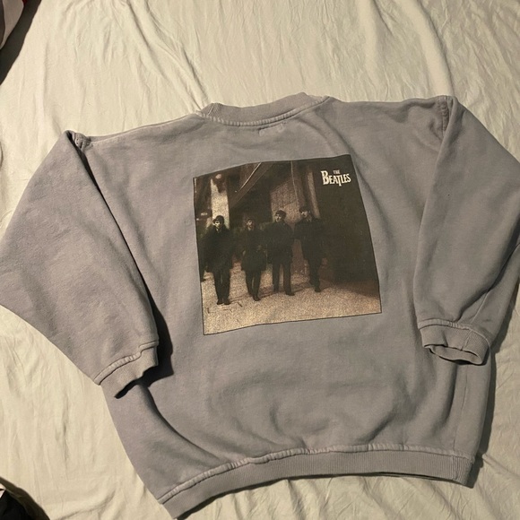 Vintage The Beatles Double Sided Graphic Sweatshirt Mens XL Apple Corps 1991 - Picture 13 of 14